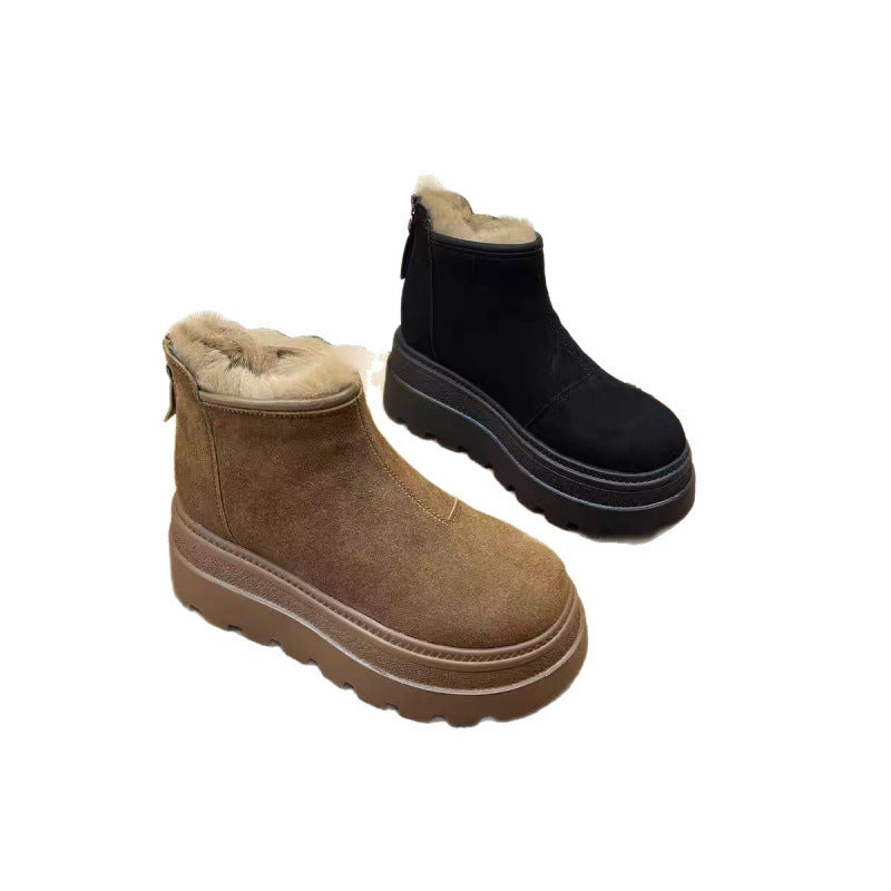 Damen Chunky Plateauschuhe mit hohem Tragekomfort und robustem Design R&B