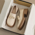 Damen Mokassin-Schuhe mit trendigem Herz-Akzent und massiver Sohle