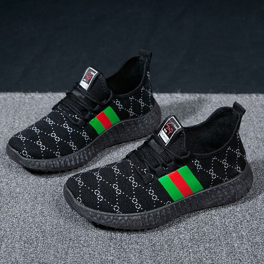 Damen modische Sneaker mit stabilisierender Sohle und atmungsaktiver Struktur R&B