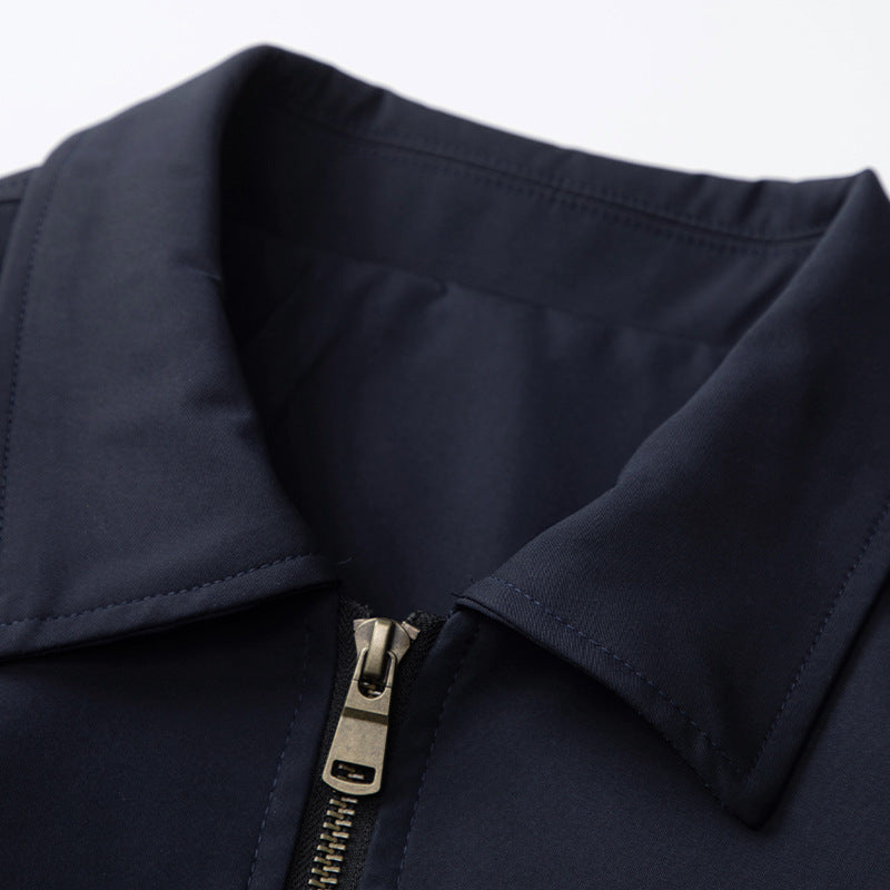Herren sportliche Bomberjacke mit praktischen Reißverschlusstaschen R&B