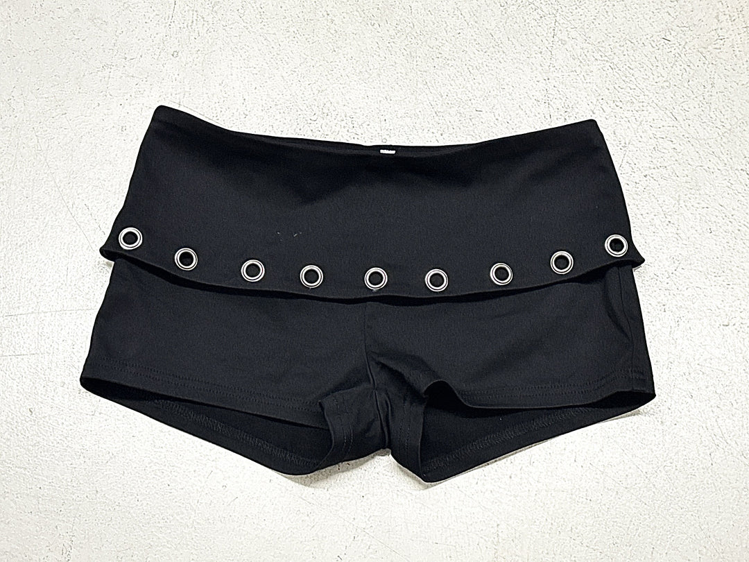 Damen Sportliche Badeshorts mit modischem Gummibund und Ringakzenten R&B