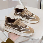 Damen Sportliche Sneakers mit gepolsterter Laufsohle und atmungsaktiver Konstruktion R&B