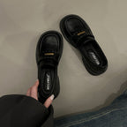 Damen Loafers mit komfortabler Sohle und modischem Riemen R&B