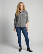 Damen Kariertes Hemd Oversize | R&B