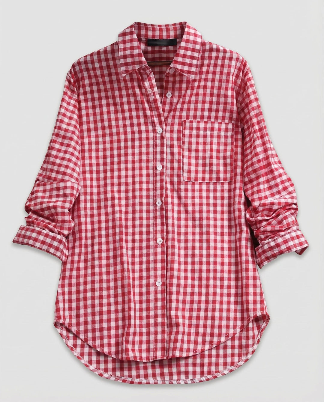 Damen Kariertes Hemd Oversize | R&B