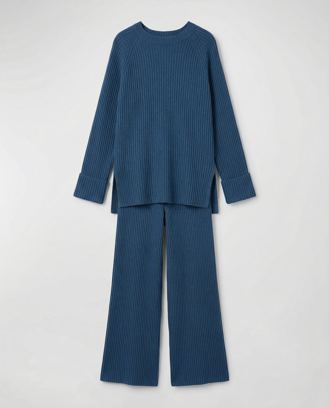 Damen Strickanzug mit weitem Schnitt und eleganten Details R&B