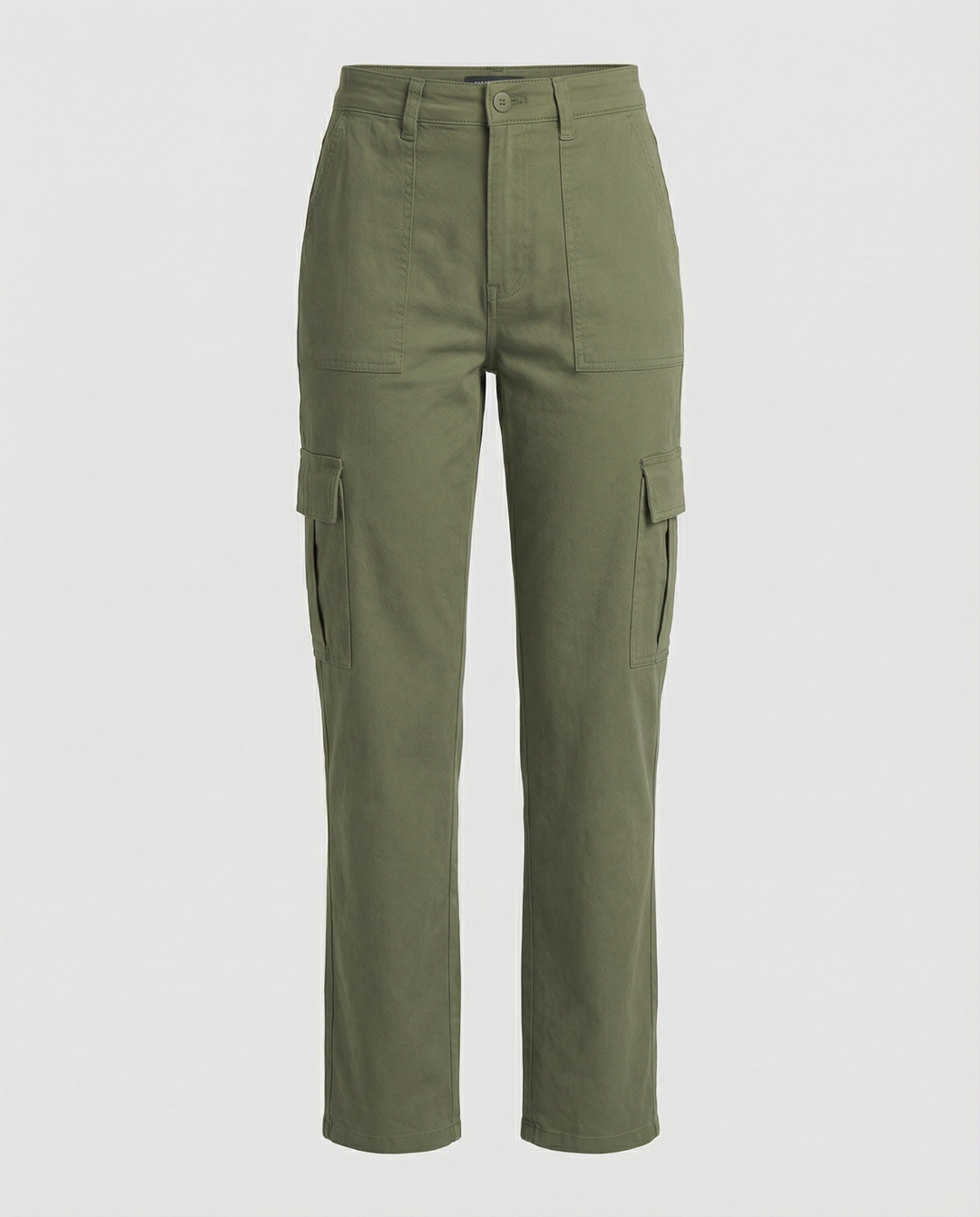 Cargohose Damen mit elastischem Bund und praktischen Taschen (weit)