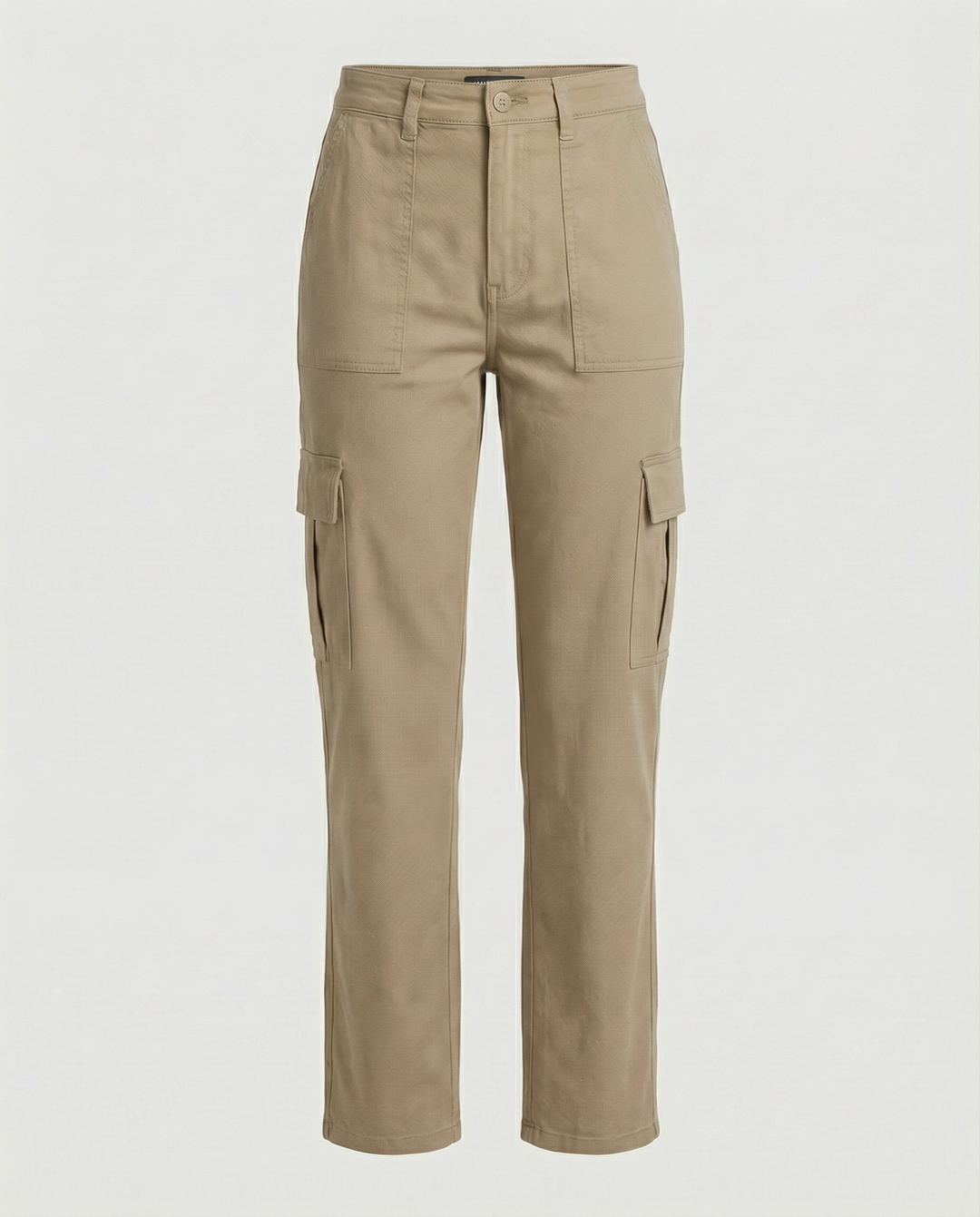 Cargohose Damen mit elastischem Bund und praktischen Taschen (weit)