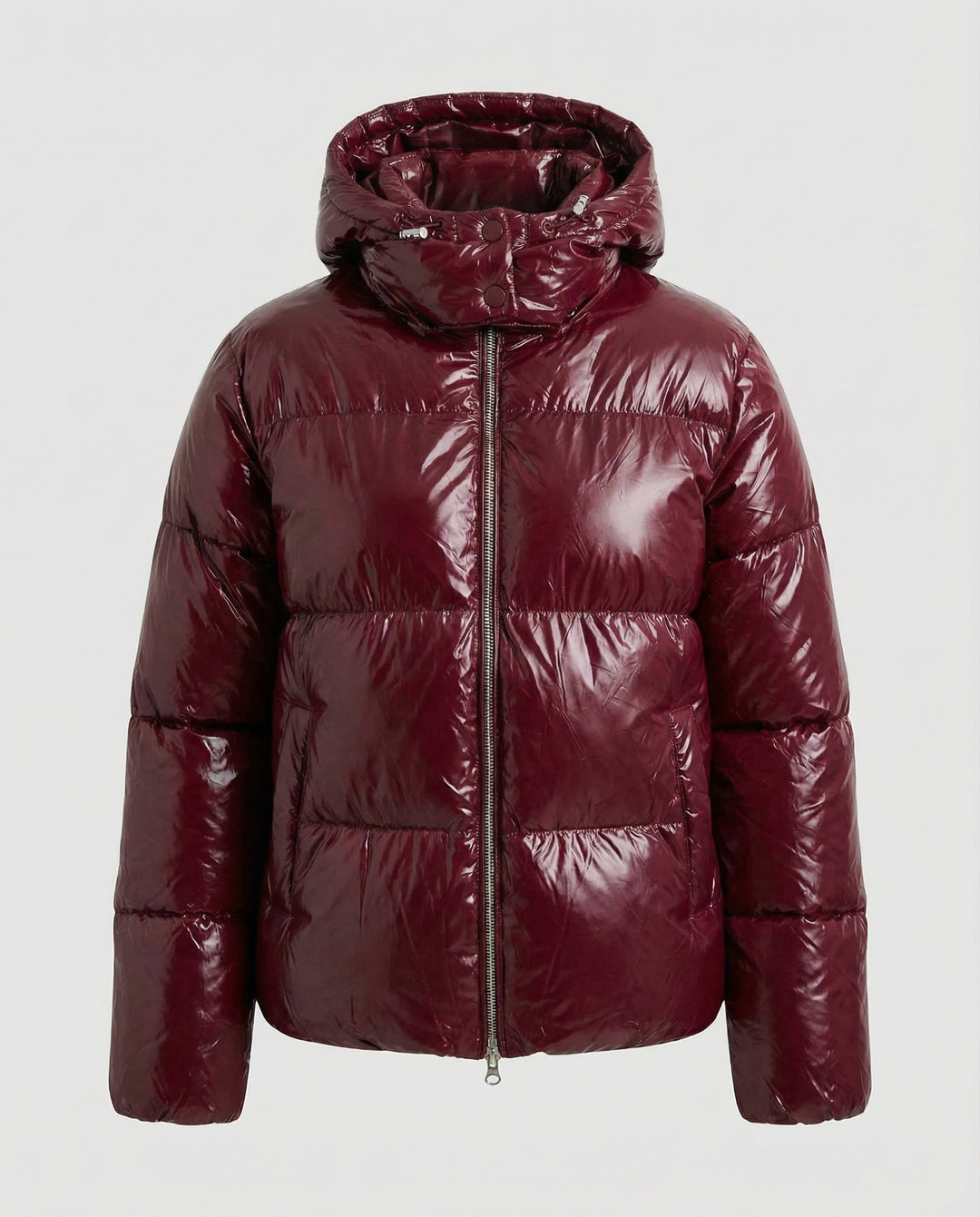 Damen Puffy Jacke Kapuze | R&B