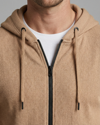Sportliche Kapuzenjacke Herren mit modernem Mesh-Design