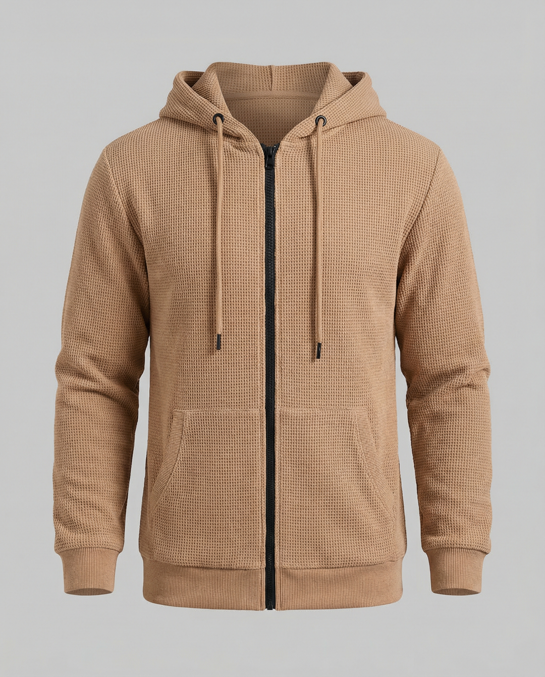 Sportliche Kapuzenjacke Herren mit modernem Mesh-Design