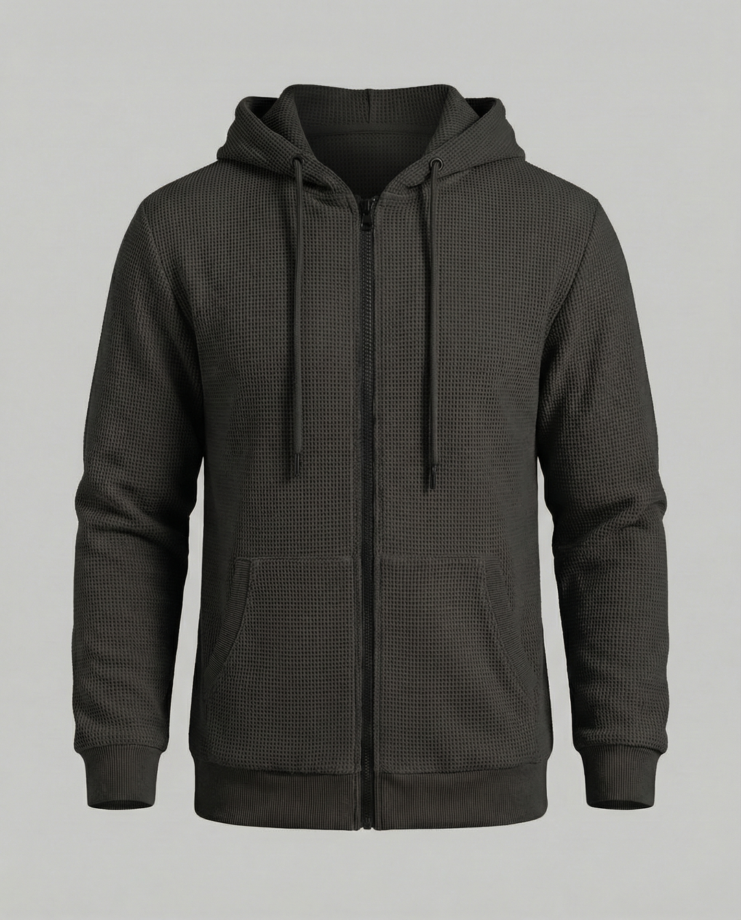 Sportliche Kapuzenjacke Herren mit modernem Mesh-Design