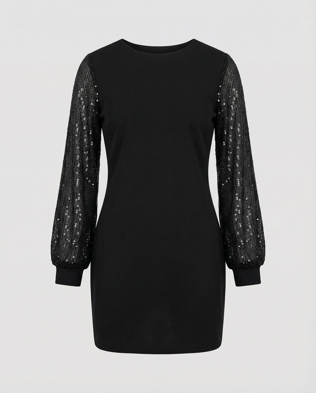 Lässiges Glitzerkleid Damen | R&B