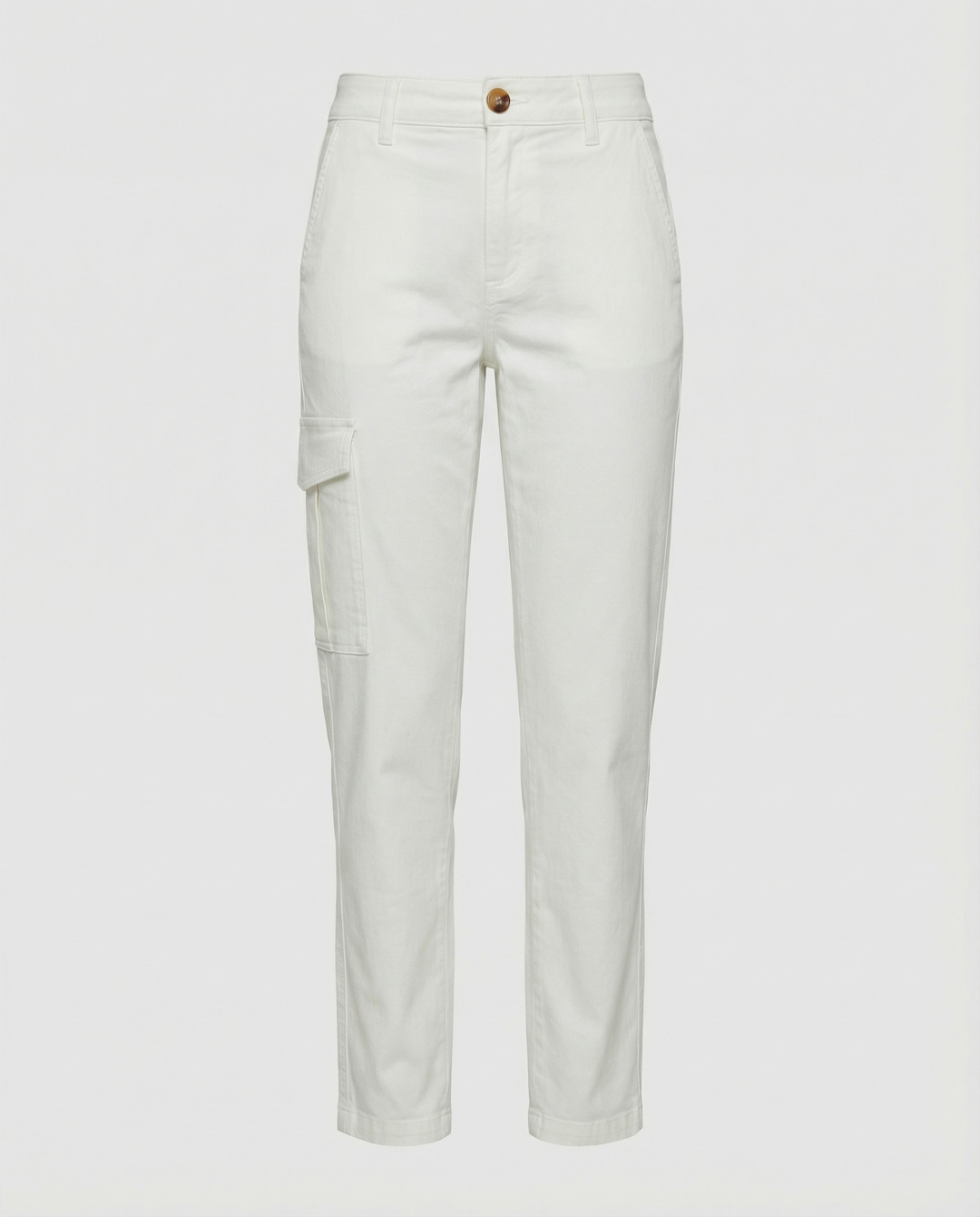 Cargohose Damen mit hohem Bund und Seitentaschen