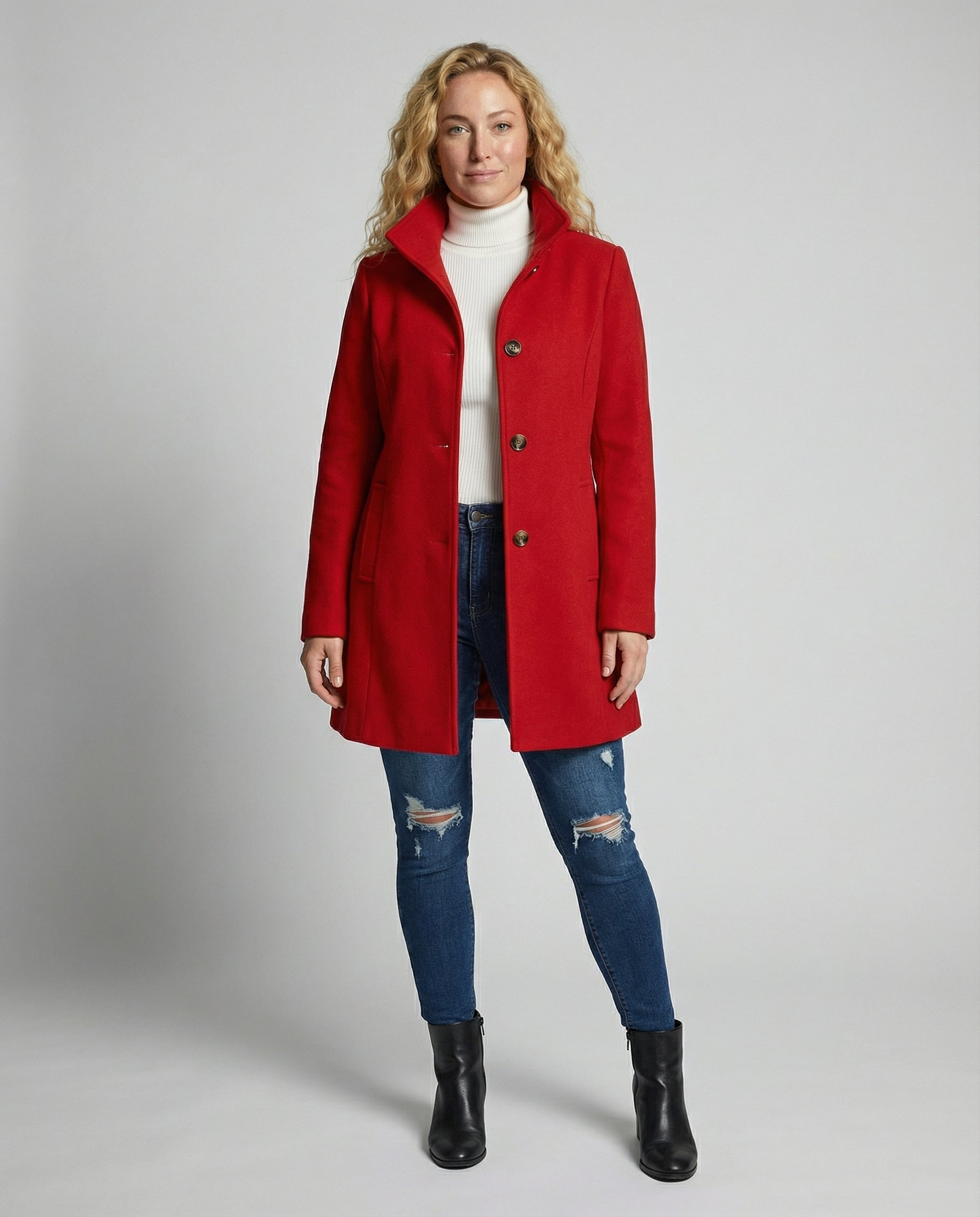 Eleganter Damen Wollmantel | R&B