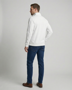 Herren Hochwertiger Fleece-Pullover mit halbem Reißverschluss R&B