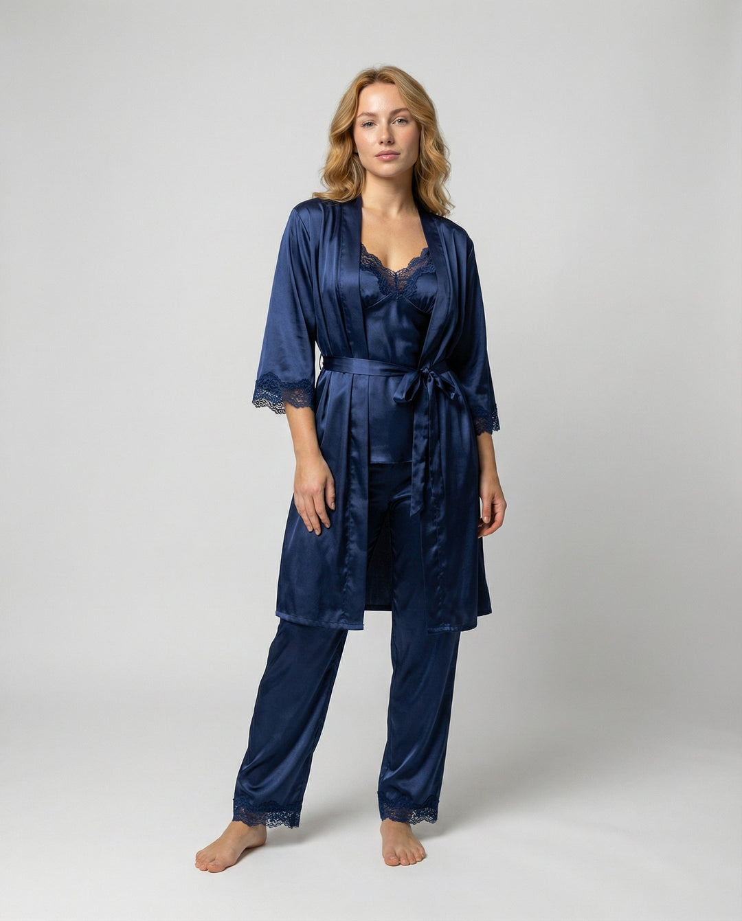 Luxuriöses Seiden Pyjama Set Damen | R&B