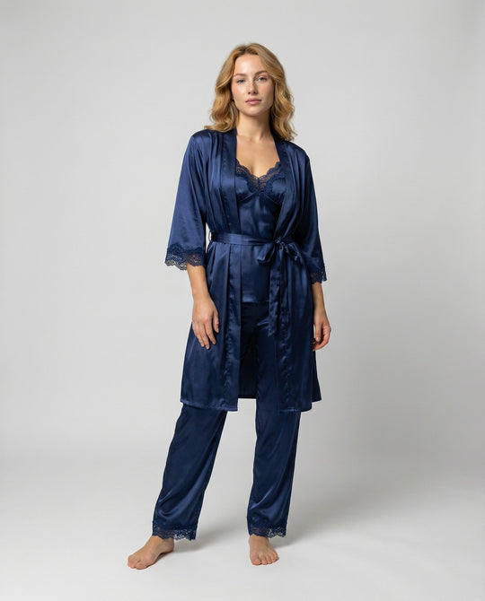 Luxuriöses Seiden Pyjama Set Damen | R&B
