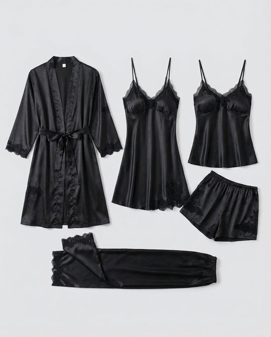 Luxuriöses Seiden Pyjama Set Damen | R&B