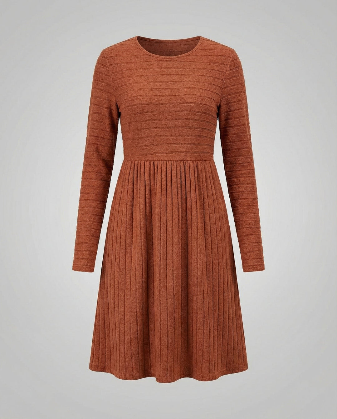 Strickkleid Lange Ärmel Damen | R&B