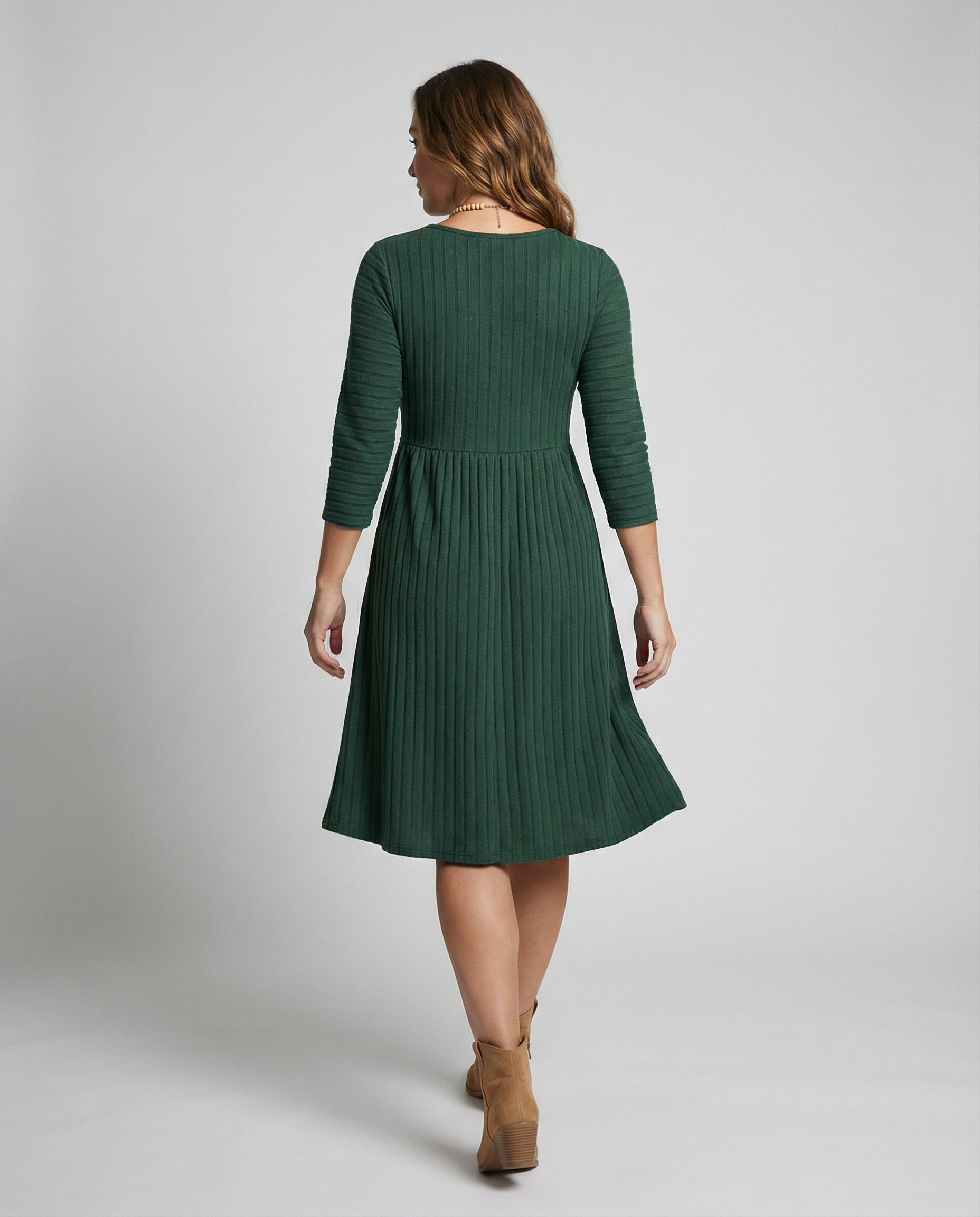 Strickkleid Lange Ärmel Damen | R&B