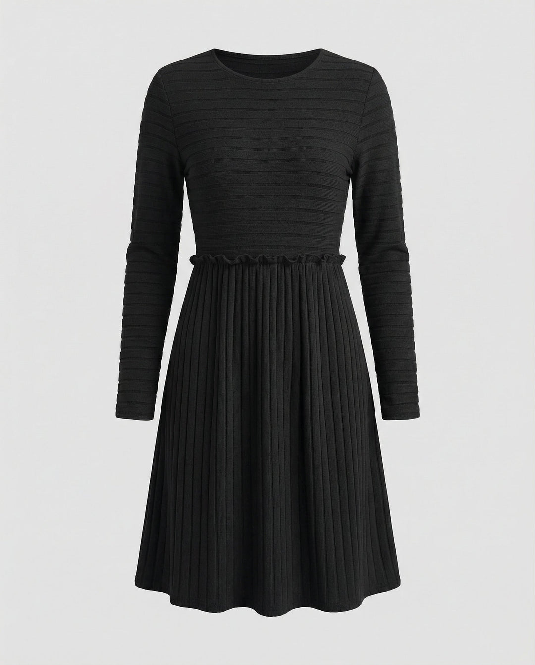 Strickkleid Lange Ärmel Damen | R&B