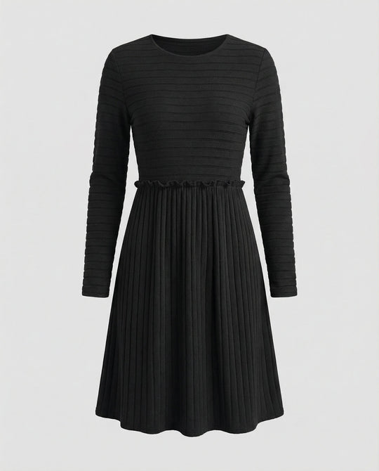 Strickkleid Lange Ärmel Damen | R&B