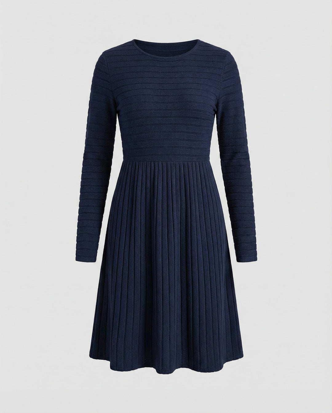 Strickkleid Lange Ärmel Damen | R&B