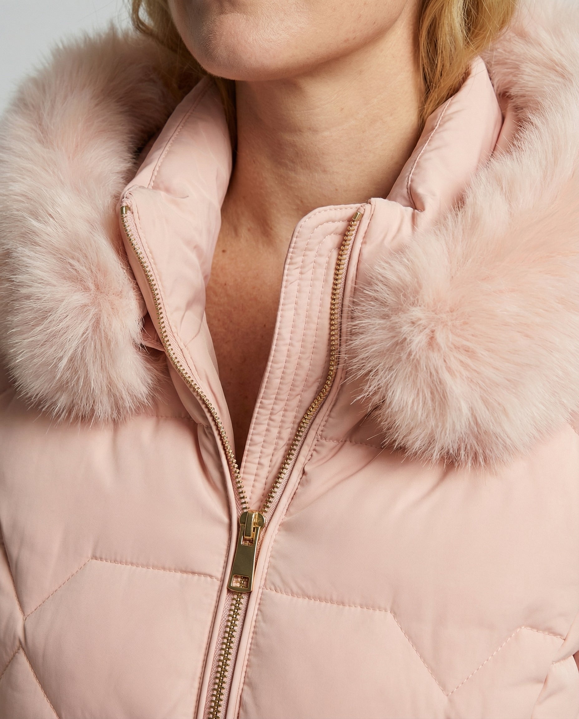 Damen Winterjacke Kunstfell | R&B