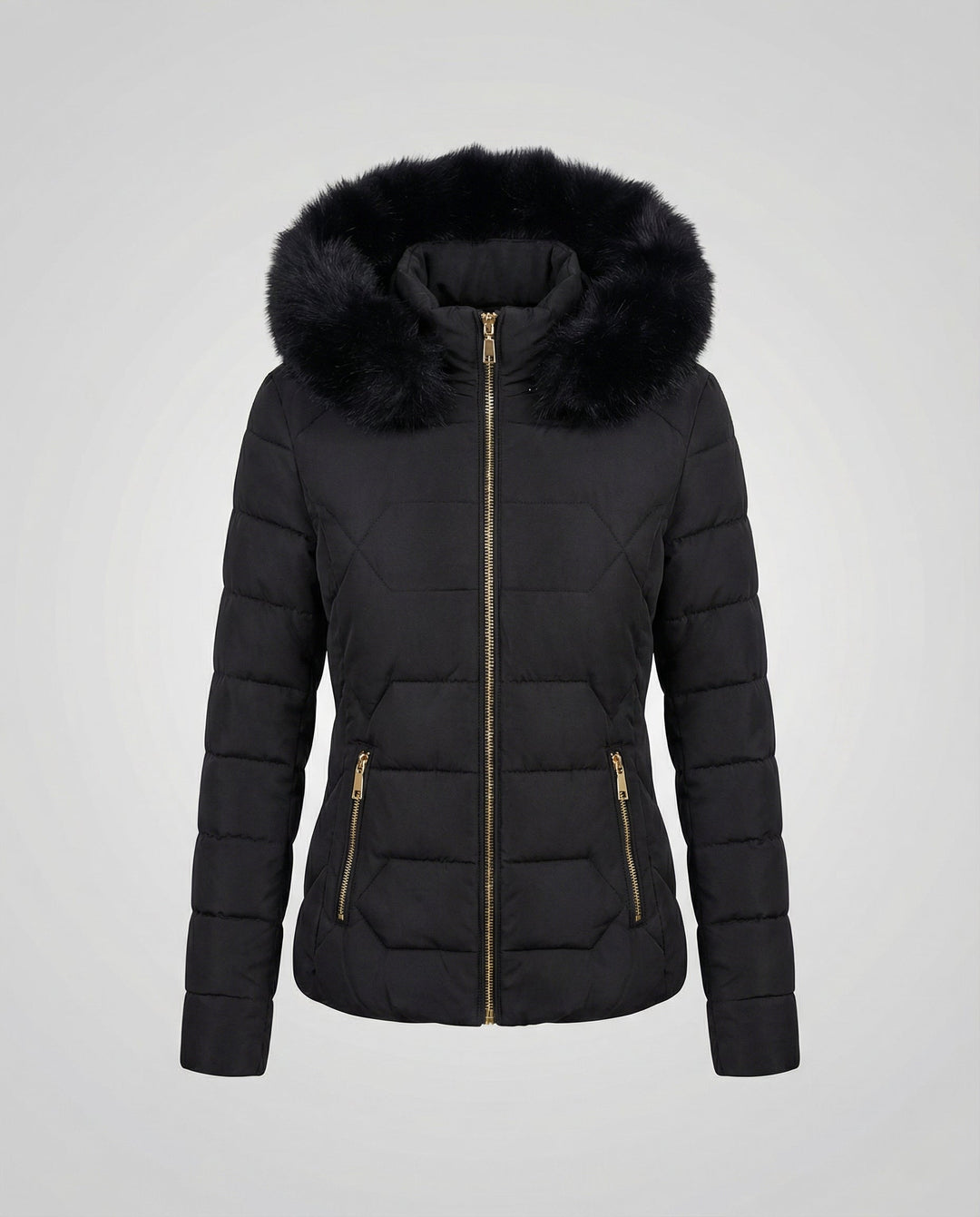 Damen Winterjacke Kunstfell | R&B