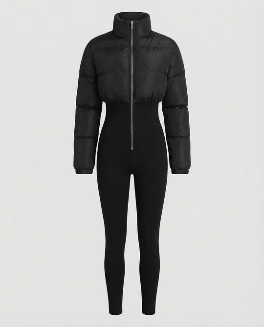 Taillierte Warme Daunenjacke Damen | R&B