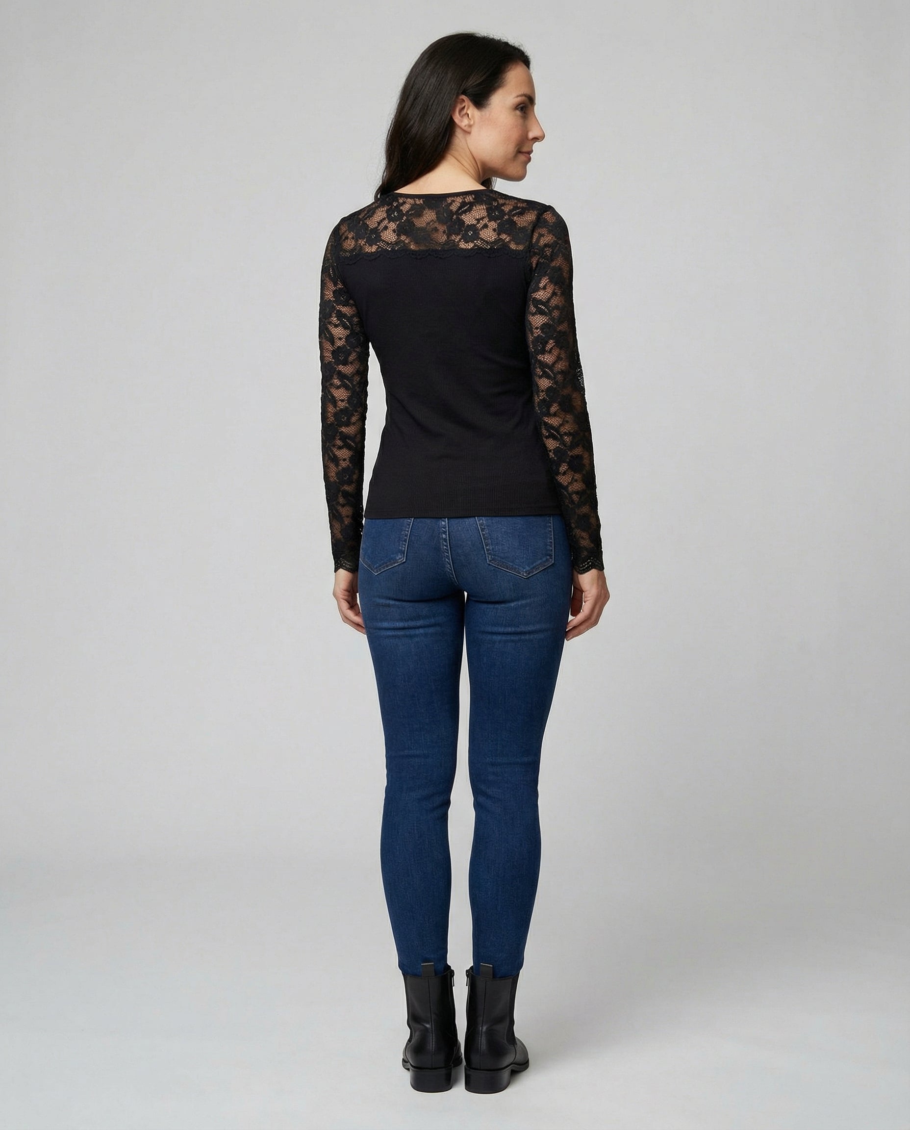 Eleganter Damen Spitzen-Bodysuit | R&B
