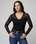 Eleganter Damen Spitzen-Bodysuit | R&B