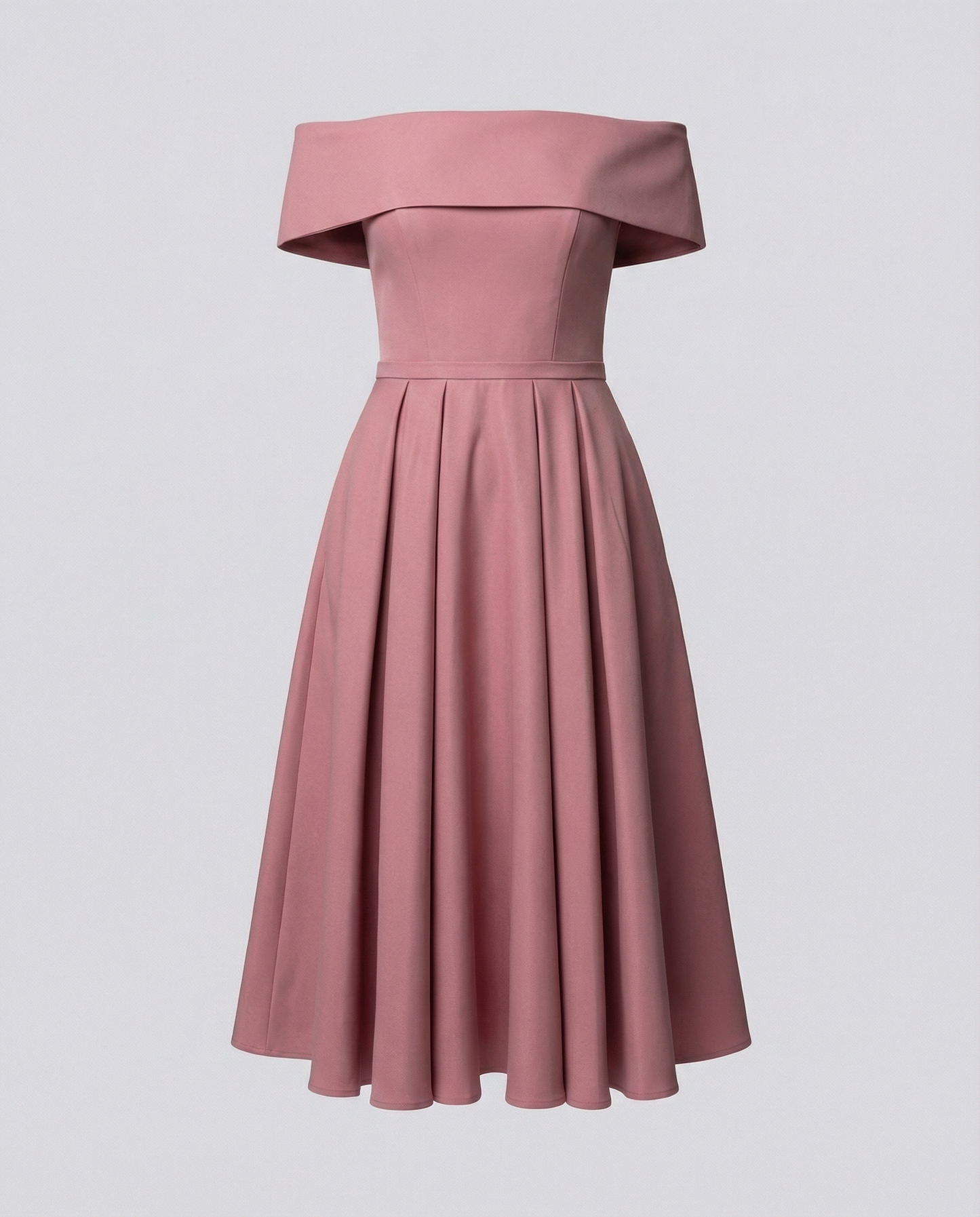 Mode Lässig Trägerlos Satin Partykleid
