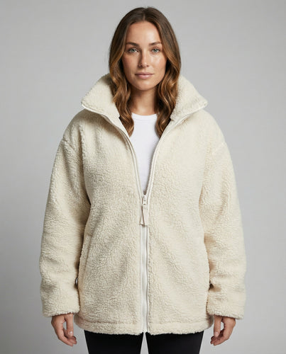Herren Oversized Fleecejacke Warm | R&B