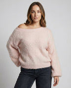 Damen Mohair-Oversized Pullover | R&B