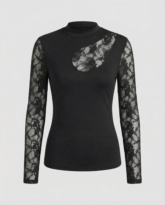 Leoparden Transparent Oberteil Damen | R&B