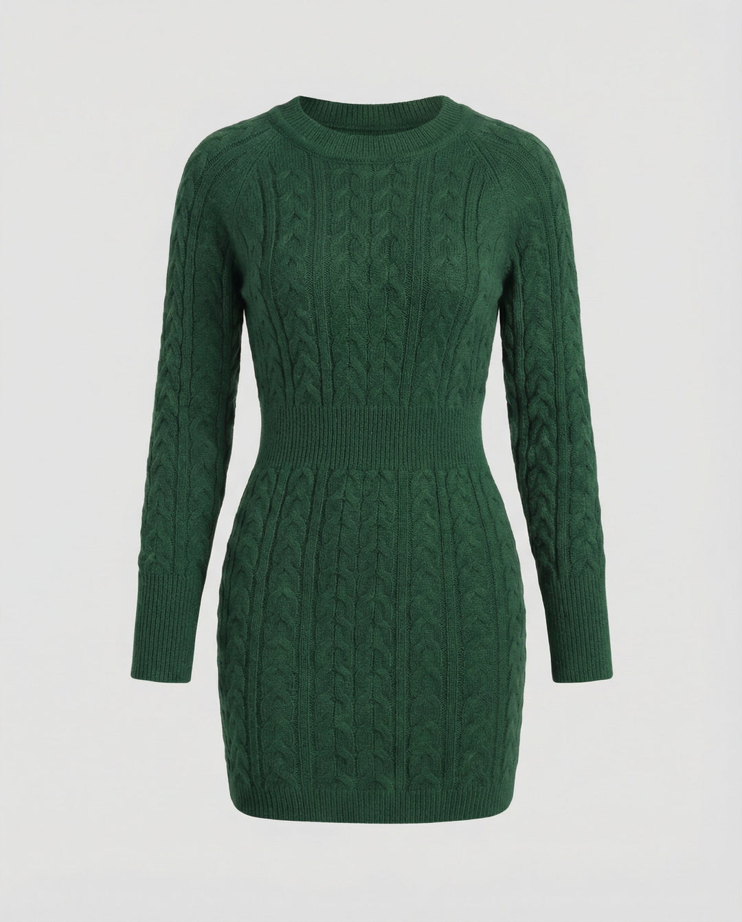 Strickkleid Zopfdesign Damen | R&B