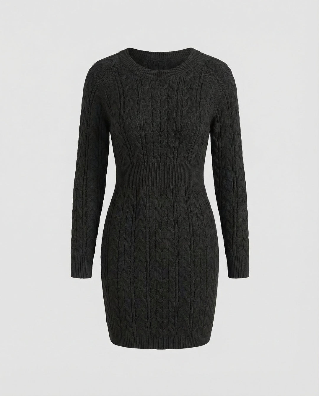 Strickkleid Zopfdesign Damen | R&B