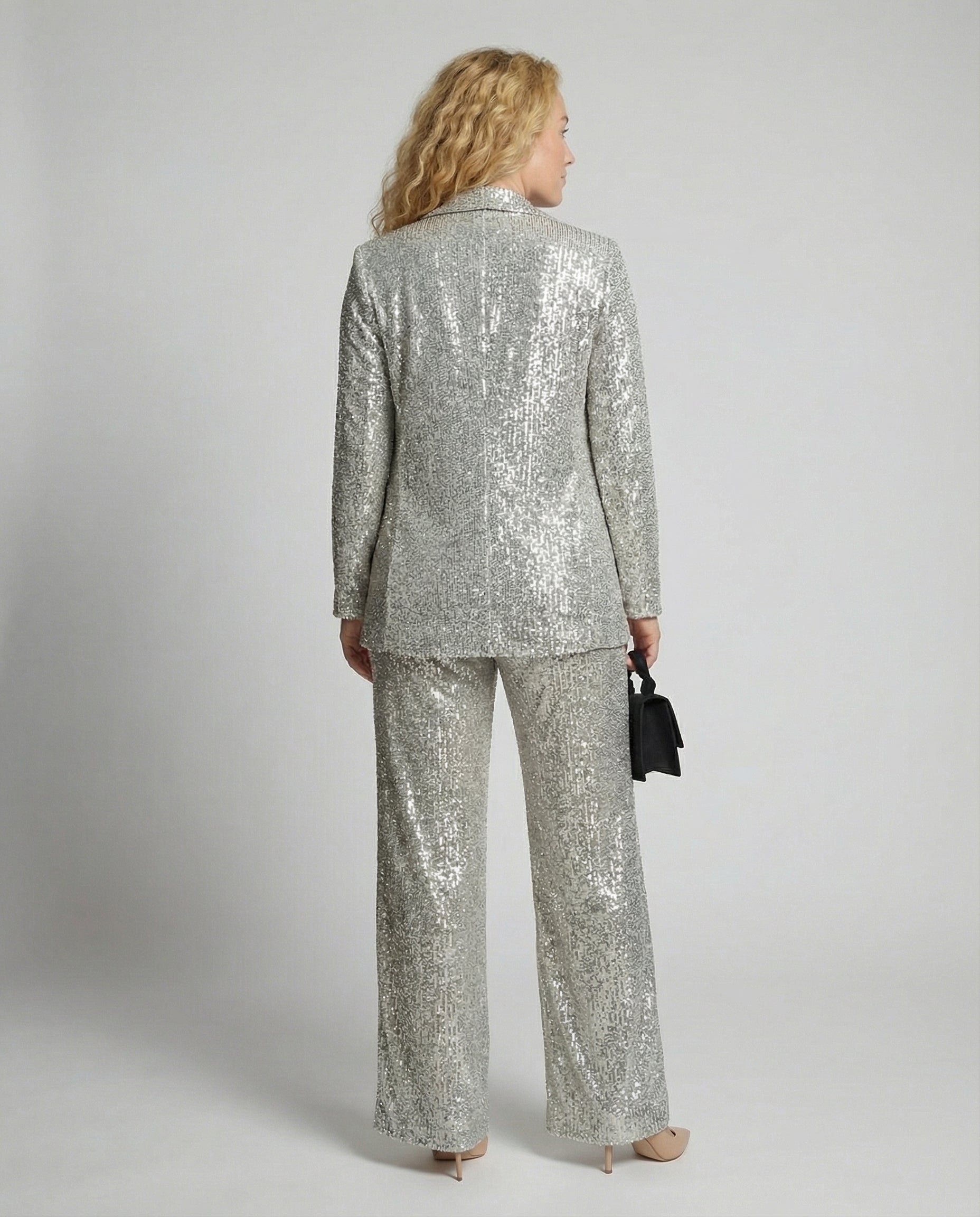 Glitzernder Eleganter Blazeranzug Damen | R&B