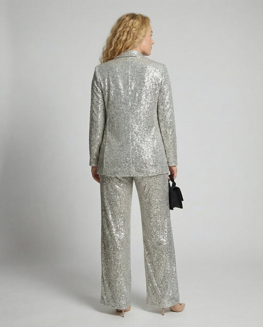 Glitzernder Eleganter Blazeranzug Damen | R&B