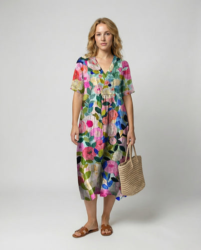 Luftiges Blumen Sommerkleid Damen | R&B