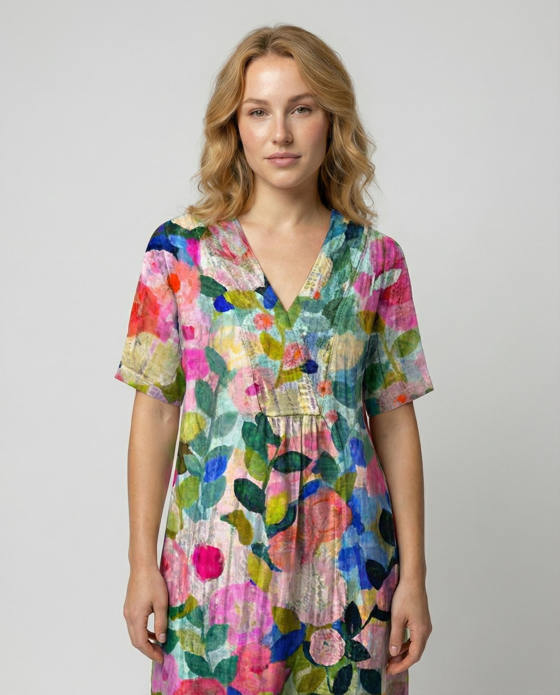 Luftiges Blumen Sommerkleid Damen | R&B