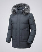 Warmer Winterparka Damen Kapuze | R&B