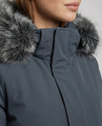 Warmer Winterparka Damen Kapuze | R&B