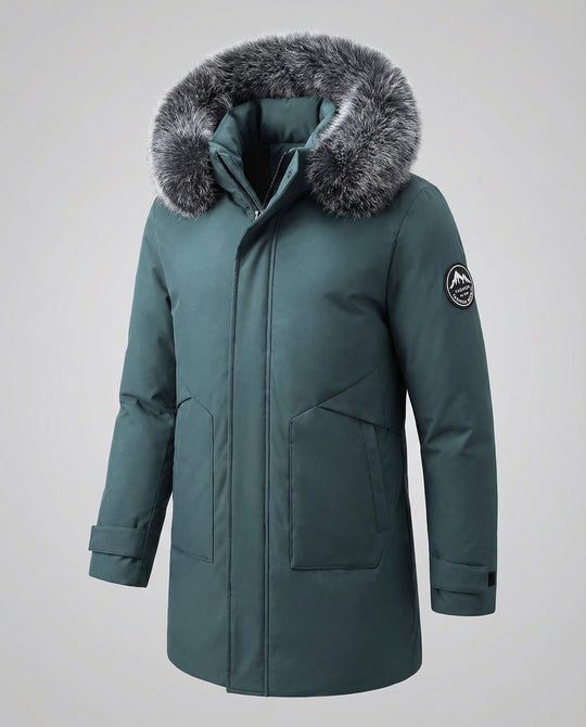 Warmer Winterparka Damen Kapuze | R&B