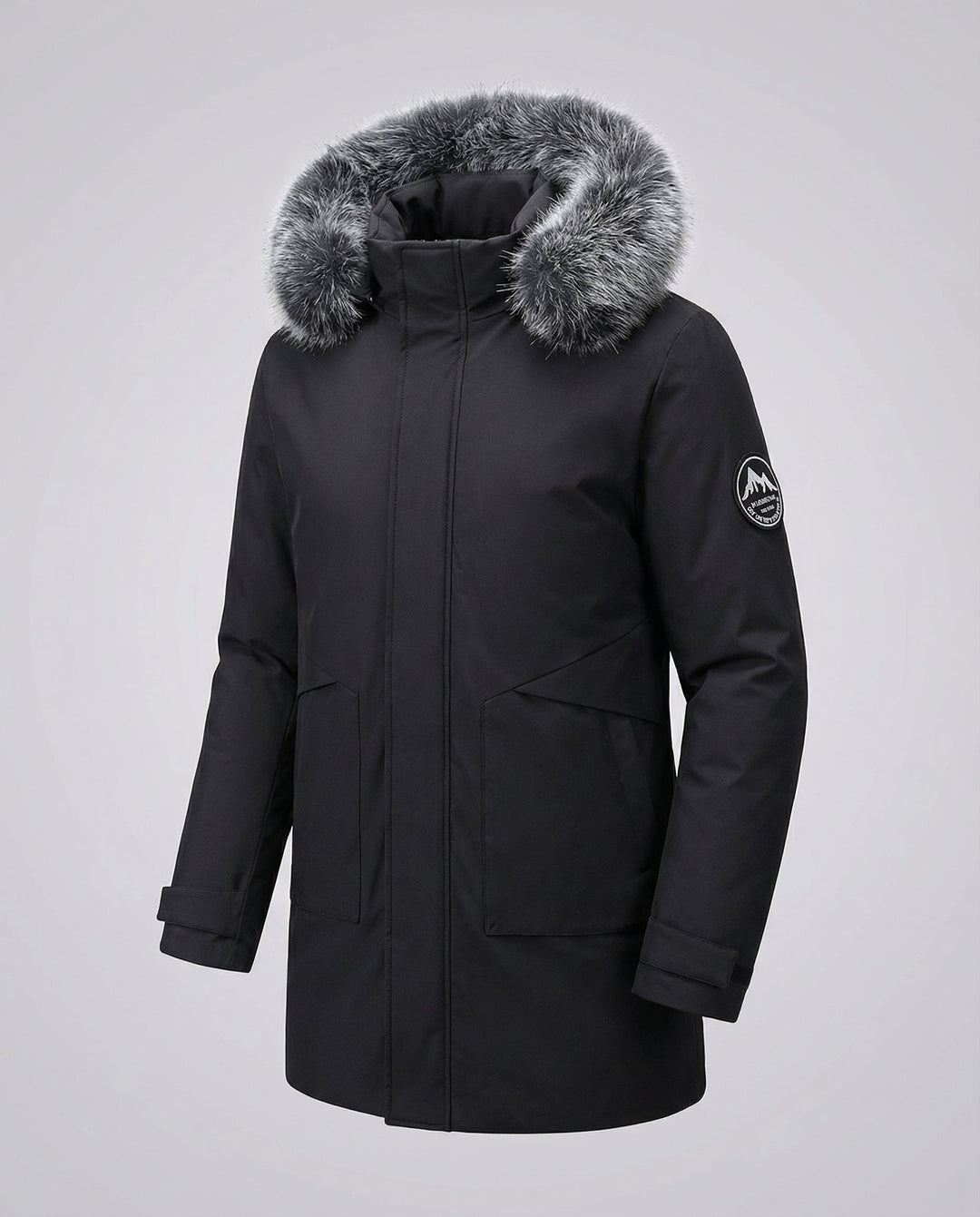 Warmer Winterparka Damen Kapuze | R&B