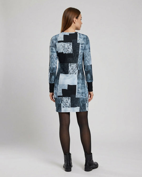 Damen Strickkleid Geometrisch | R&B