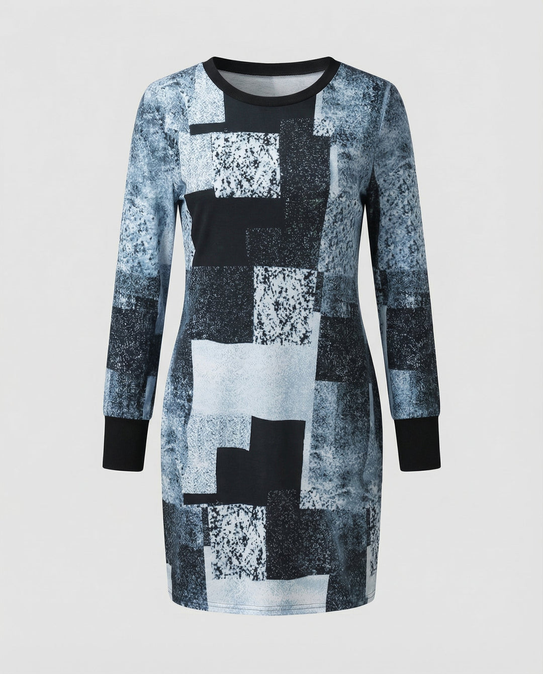 Damen Strickkleid Geometrisch | R&B