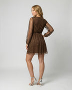 Schimmerndes Cocktailkleid Damen | R&B